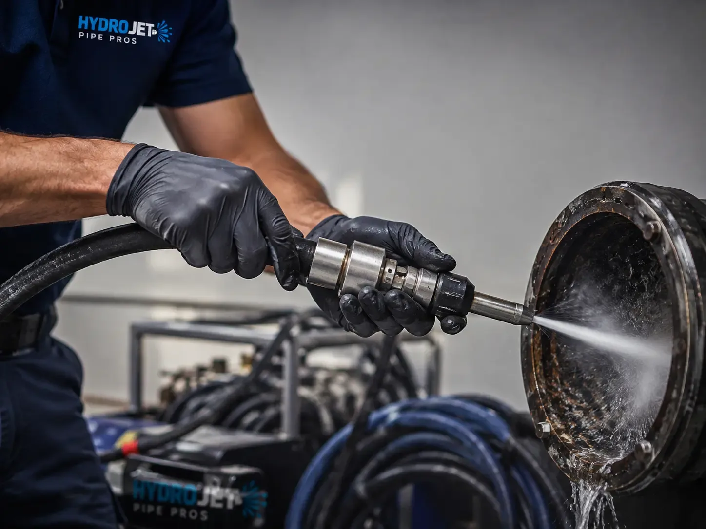 Hydro Jet Pipe Descaling in Nice, CA